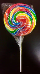 Giant Rainbow Lollipops - 200g