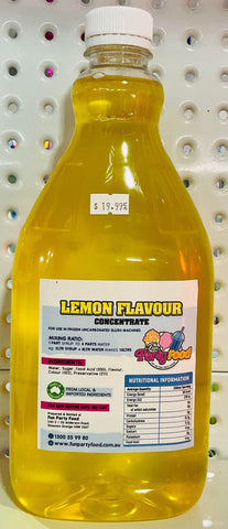 Slushie Syrup - Lemon 2 litres