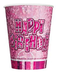 Glitz Pink - Paper Cups