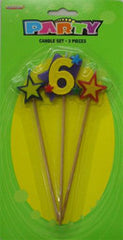 Star Pick Candle - 6