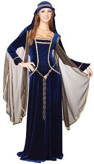 Medieval Dress - Royal Blue (Hire Only)