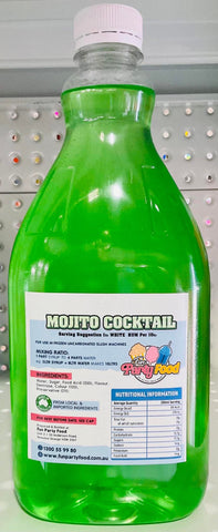 Slushie Syrup - Mojito Cocktail 2 litres