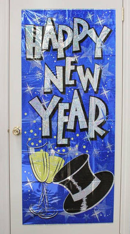 New Year Door Poster - Holographic
