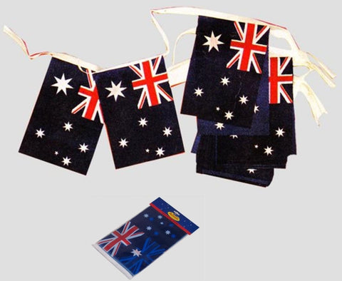 Aussie Bunted Flags - 5.7m