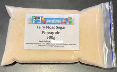 Fairy Floss Sugar - Pineapple 500g
