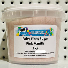 Fairy Floss Sugar - Pink Vanilla 1kg