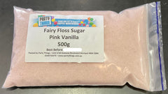 Fairy Floss Sugar - Pink Vanilla 500g