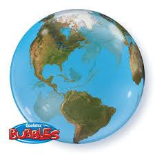 Planet Earth Bubble - 22"/56cm
