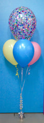 Large Polka Dot Balloon & 3 Standard