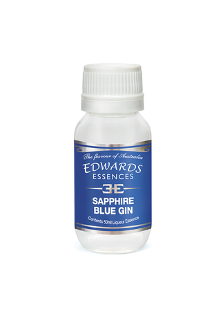 5 PACK - Edwards Sapphire Blue Gin Spirit Essence - 50ml