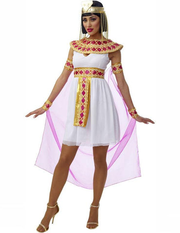 Cleopatra - Short White Dress (Hire Only)