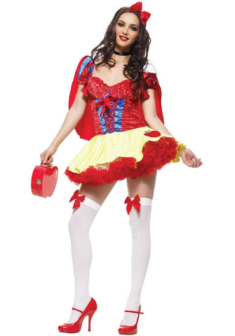 Snow White - Red Lace Up Bodice (Hire Only)