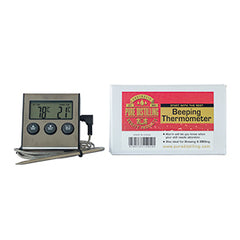 Distilling Thermometer with Alarm