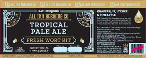 Tropical Pale Ale - All Inn Brewing Fresh Wort Kit