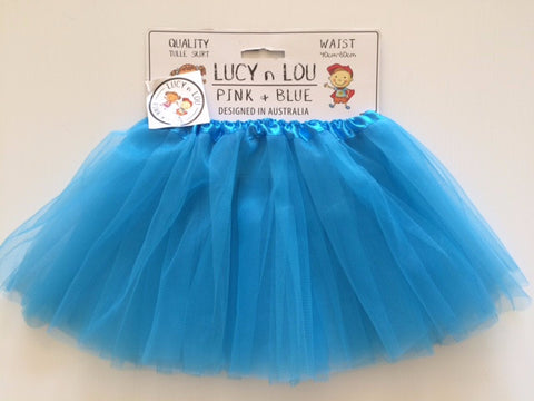 Childrens Tulle Tutu/Skirt - Blue