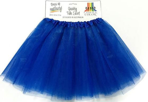 Adult Tulle Tutu/Skirt - Royal Blue
