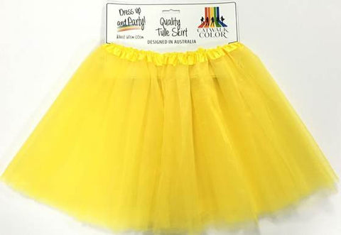 Adult Tulle Tutu/Skirt - Yellow