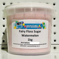 Fairy Floss Sugar - Watermelon 1kg
