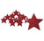 Table Scatters Stars - Red/30mm