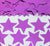 Table Scatters Stars - Hot Pink/30mm