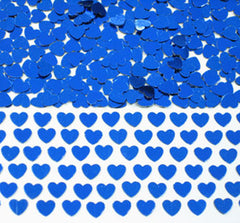Table Scatters Hearts - Blue/Small