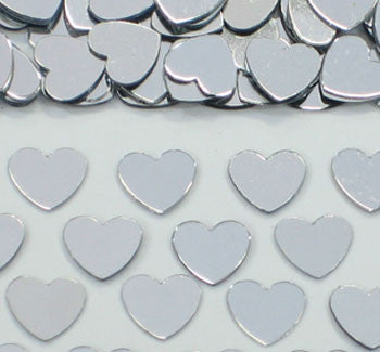 Table Scatters Hearts - Silver/13mm (14 grams)