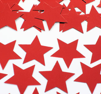 Table Scatters Stars - Red/5mm