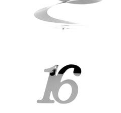 Hanging Curls 16 - Silver (5 pack)