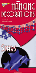 Hanging Decorations - Blue Stars