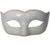 Classic Eye Shape Mask-White Gloss