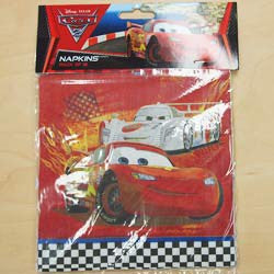 Cars Party Napkins (16 pack)