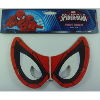Spider Man Party Masks (8 pack)