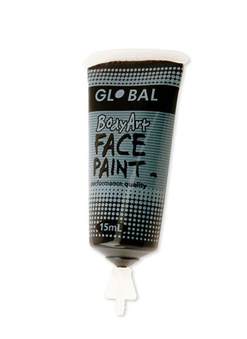 Body Art Face Paint - Black - 15ml