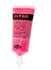 Body Art Face Paint - Flouro Pink - 15ml