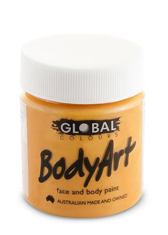 Body Art Face Paint - Orange - 45ml