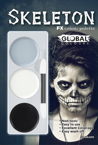 Face Paint Skeleton Kit
