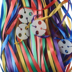 Balloon Ribbons - Multi Coloured (25 pack)