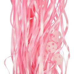 Balloon Ribbons - Light Pink (25 pack)