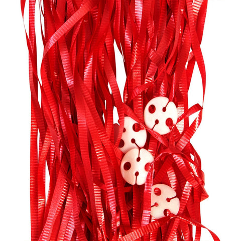 Balloon Ribbons - Red (25 pack)