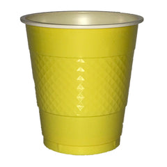 Yellow Plastic Cups (20 pack)