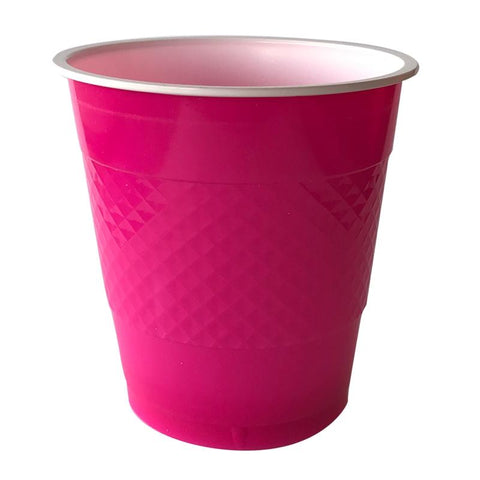 Magenta Plastic Cups (20 pack)