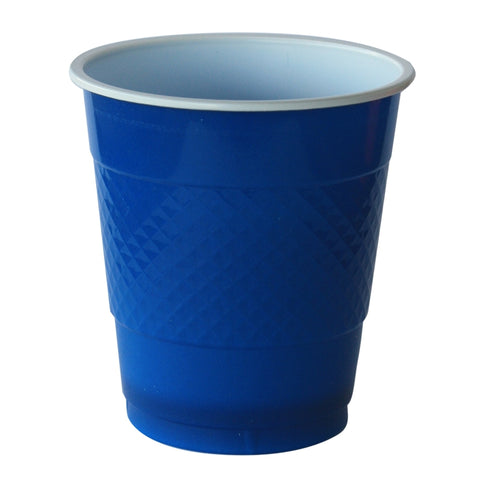 True Blue Plastic Cups (20 pack)