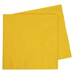 Yellow Dinner Napkins (40 pack)
