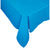 Electric Blue Plastic Table Cover - Rectangle