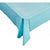 Pastel Blue Plastic Table Cover - Rectangle