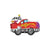 Holographic Happy Birthday Racing Car Jumbo Foil Balloon - 86cm