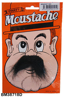 Moustache Scruffy - Black