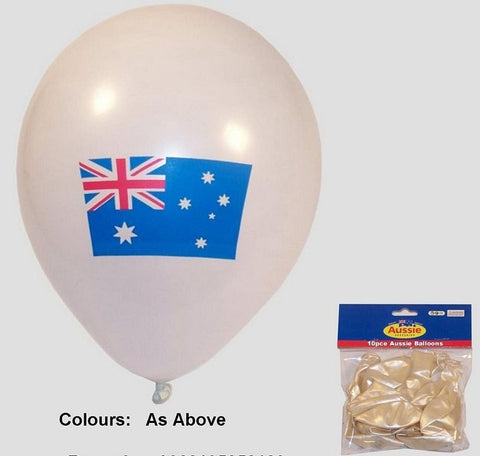 Aussie Balloons (10 pack)