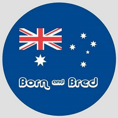 Aussie Jumbo Badge - Born & Bred