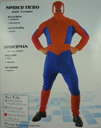 Spider Hero - Adult